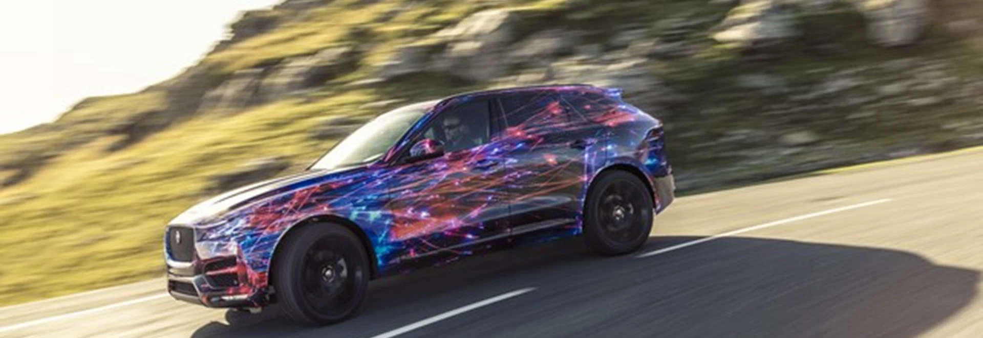 First look at the unmasked Jaguar F-PACE